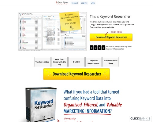 Keyword Researcher – SEO Software / Finds Long Tail Keywords