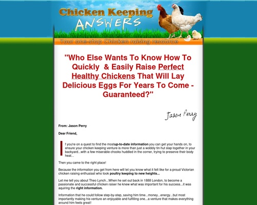 Answers To Raising Chickens – A complete guide to Keeping Chickens