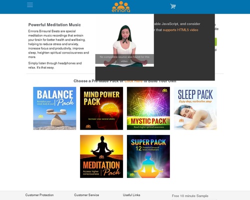 Binaural Beats Meditation by Ennora