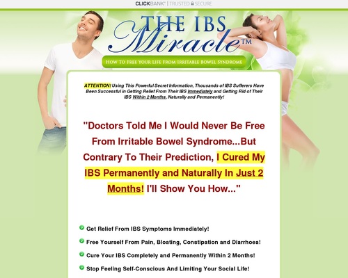 The IBS Miracle (TM) with Free 3 Months Consultations