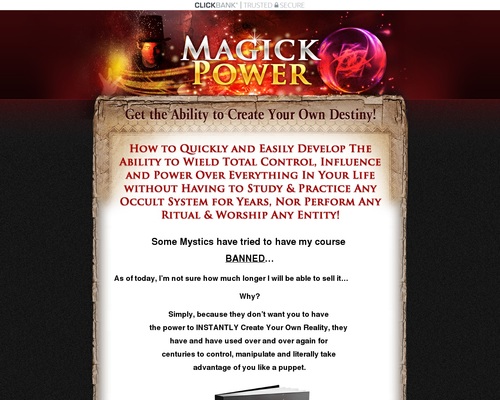 MagickPower.com – Unique Best Selling Product! 3% Conversion Rate!