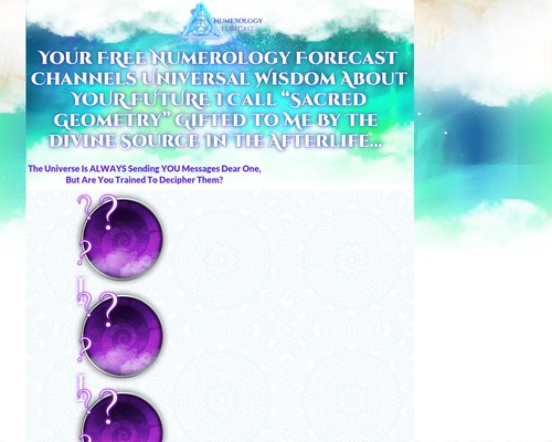 2021 Numerology Forecast – Hot NEW Offer $2+ EPC