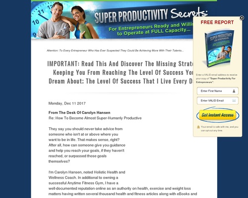 Super Productivity Secrets