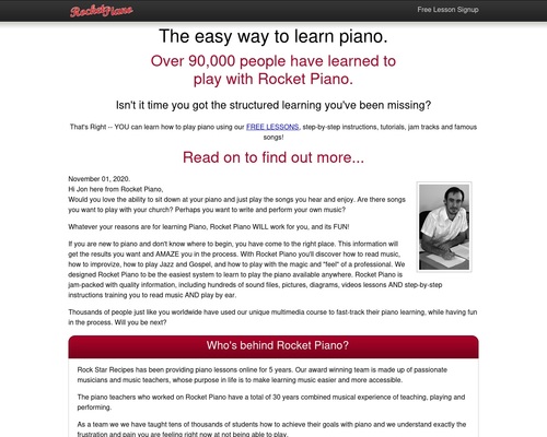 Rocket Piano – Learn Piano Today!