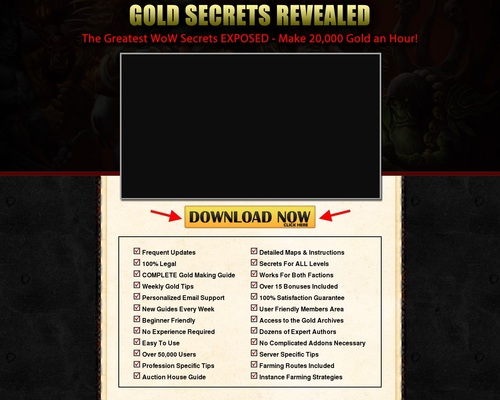 Hayden’s World of Warcraft Secret Gold Guide